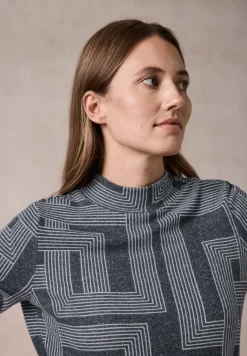 Bedrukt shirt met lange mouwen