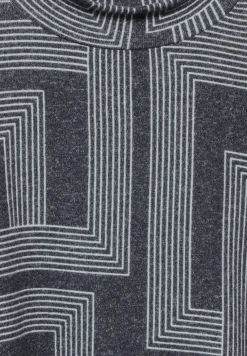 Bedrukt shirt met lange mouwen