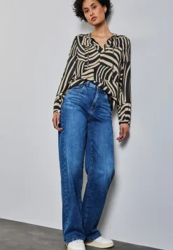 Bedrukte blouse