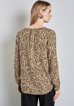 Bedrukte blouse
