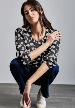 Bedrukte blouse