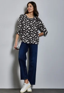 Bedrukte blouse
