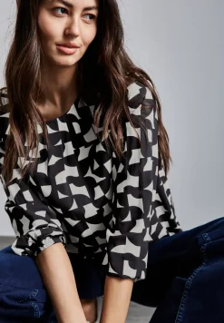 Bedrukte blouse