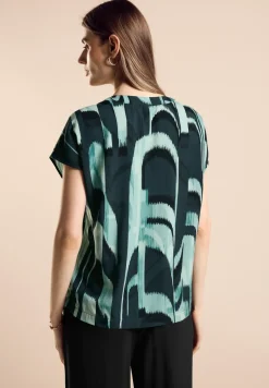 Bedrukte blouse