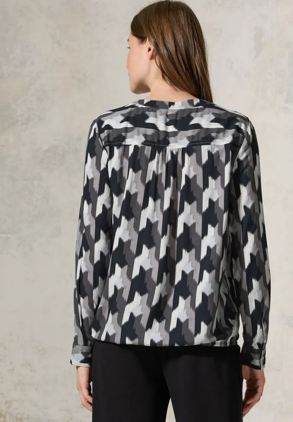 Bedrukte blouse