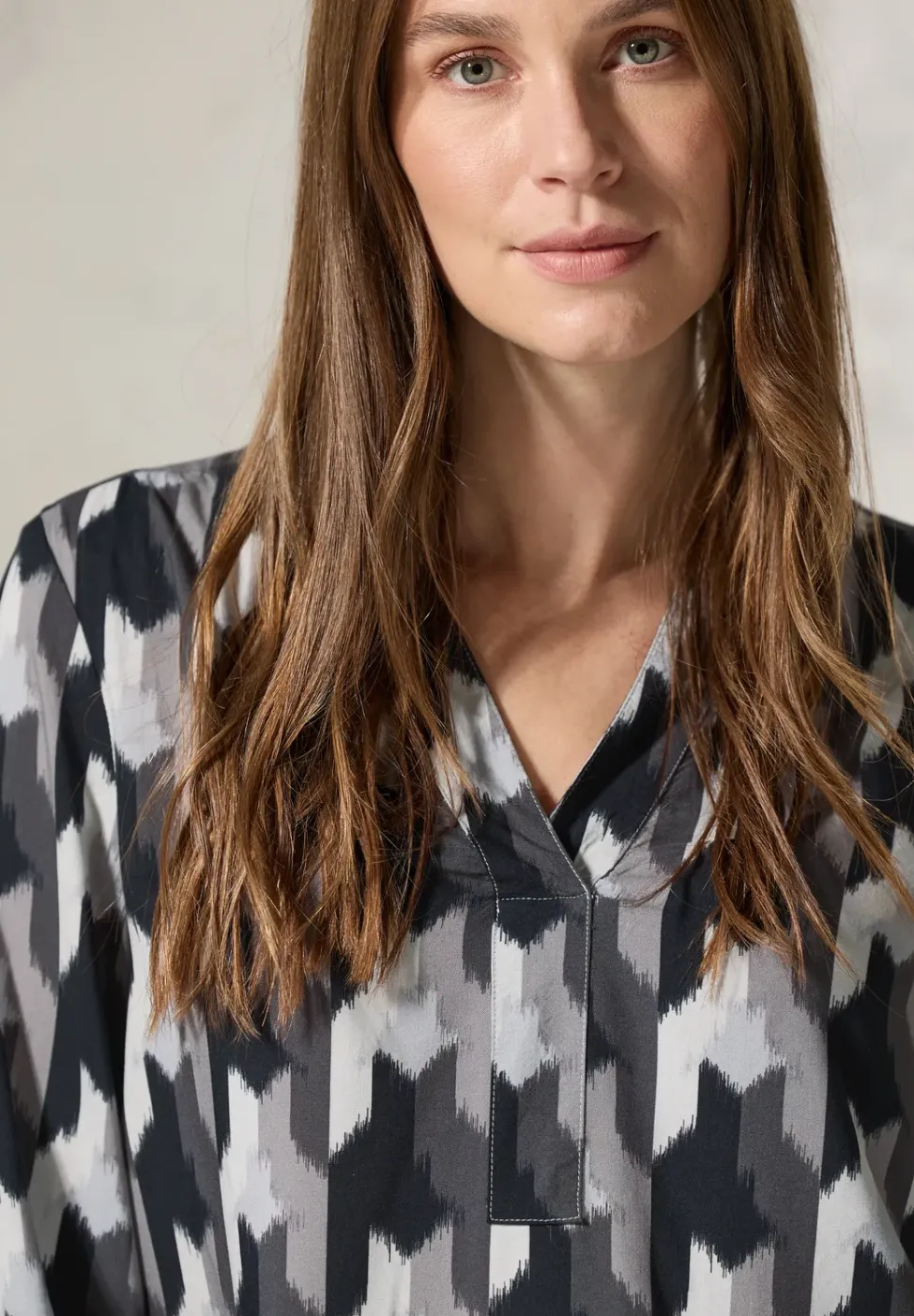 Bedrukte blouse