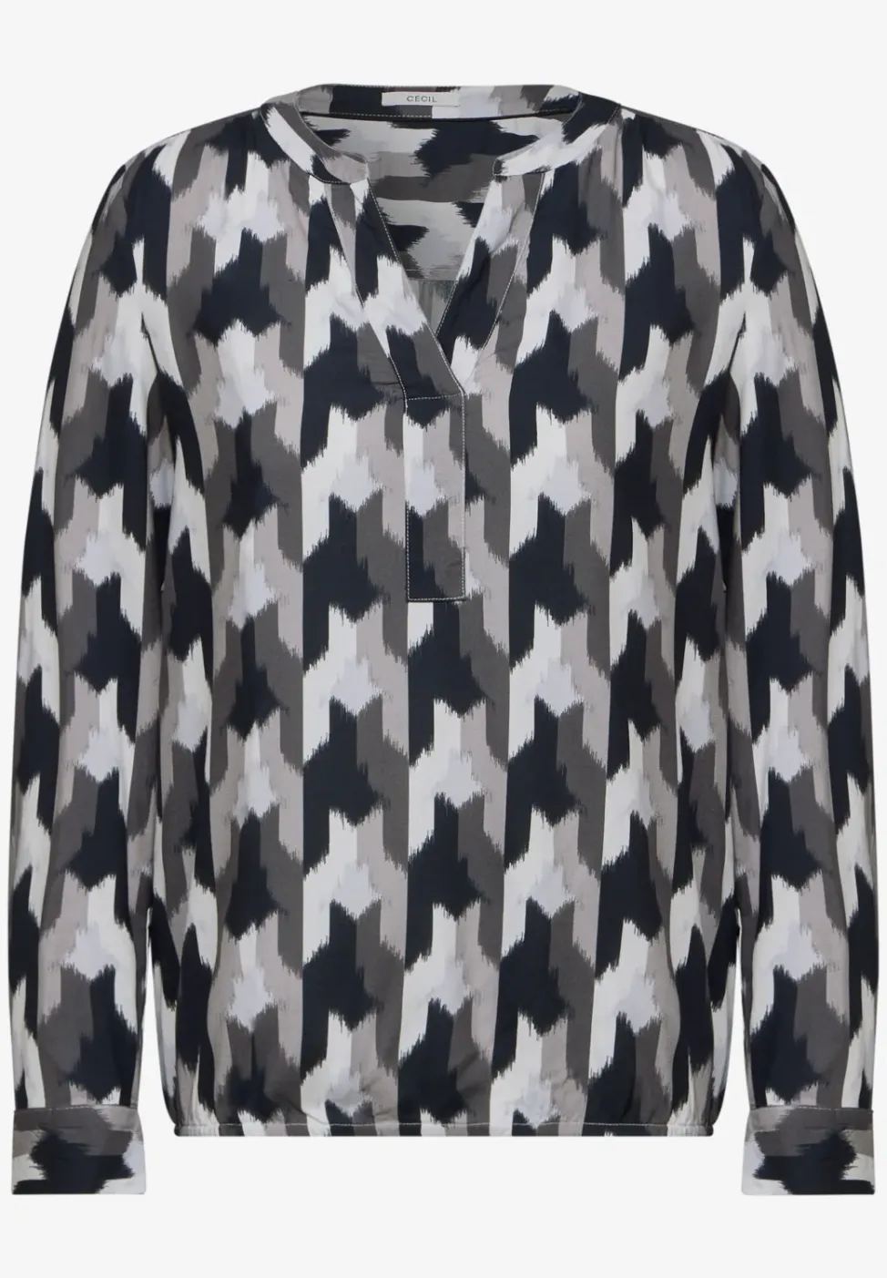 Bedrukte blouse