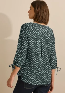 Bedrukte blouse