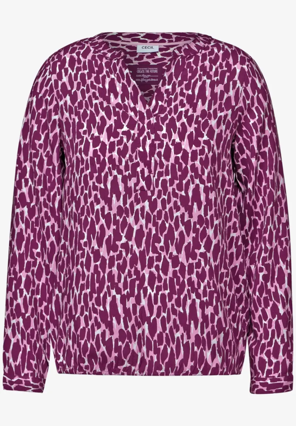 Bedrukte blouse