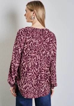 Bedrukte blouse