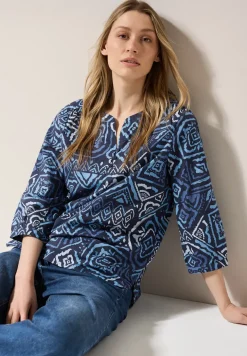 Bedrukte blouse