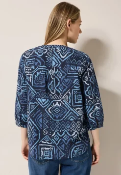 Bedrukte blouse