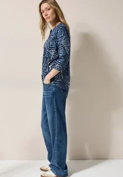 Bedrukte blouse