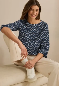 Bedrukte blouse