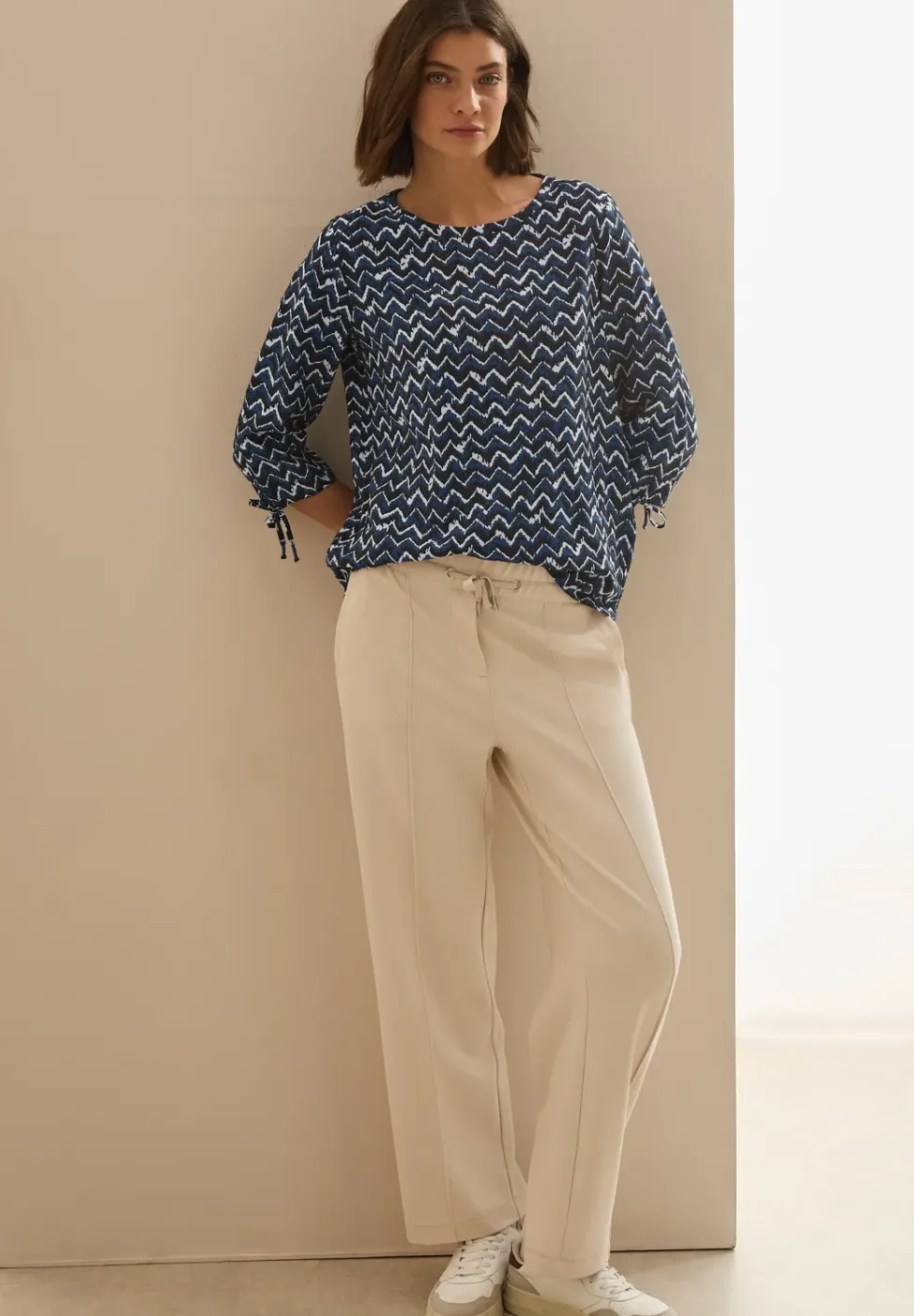Bedrukte blouse