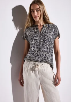 Bedrukte blouse