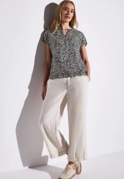 Bedrukte blouse