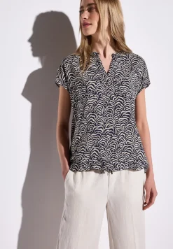 Bedrukte blouse
