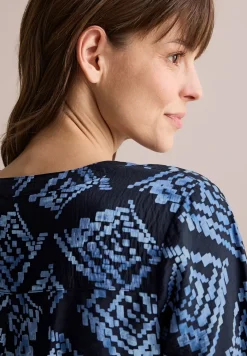 Bedrukte blouse