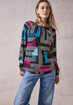 Bedrukte blouse