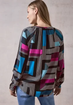 Bedrukte blouse