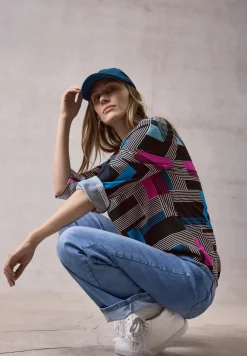 Bedrukte blouse