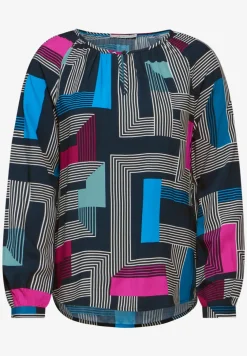 Bedrukte blouse