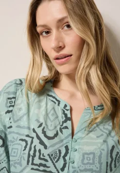 Bedrukte blouse