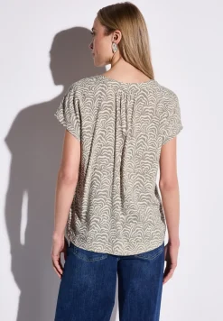Bedrukte blouse