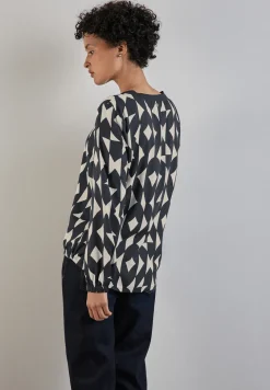 Bedrukte blouse
