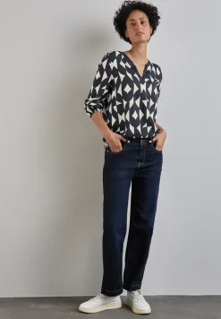 Bedrukte blouse