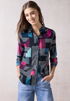 Bedrukte blouse