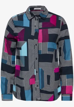 Bedrukte blouse