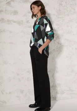 Bedrukte blouse