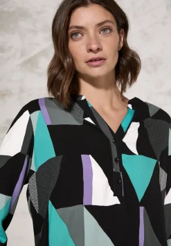 Bedrukte blouse
