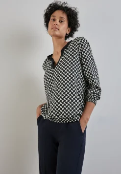 Bedrukte blouse
