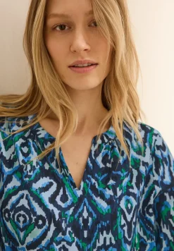Bedrukte katoenen blouse