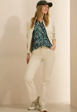 Bedrukte katoenen blouse