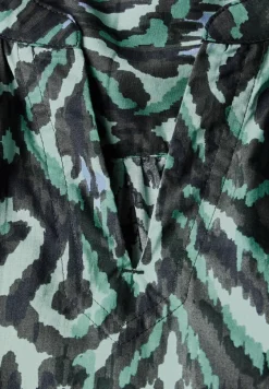 Bedrukte katoenen blouse