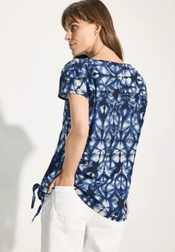 Bedrukte T-shirt blouse