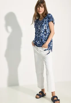 Bedrukte T-shirt blouse