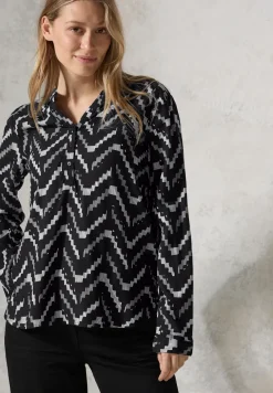 Bedrukte blouse