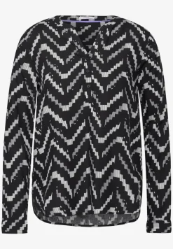 Bedrukte blouse