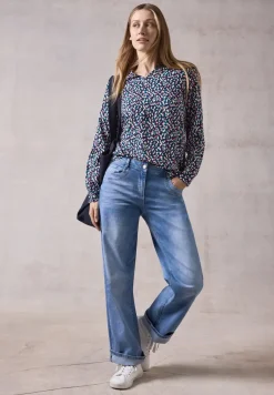 Bedrukte blouse