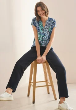Bedrukte blouse