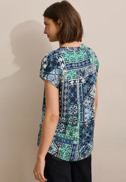 Bedrukte blouse