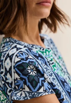Bedrukte blouse