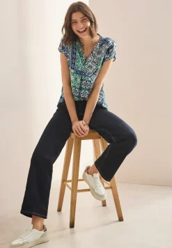 Bedrukte blouse