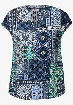 Bedrukte blouse