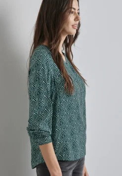 Bedrukte blouse